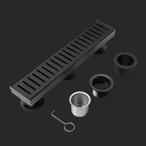 Wat moet ik doen als de afvoer in de doucheruimte verstopt is?